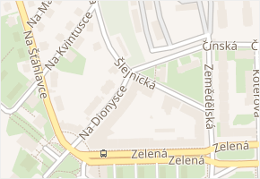 Šlejnická v obci Praha - mapa ulice