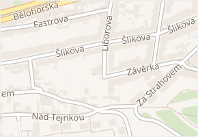 Šlikova v obci Praha - mapa ulice