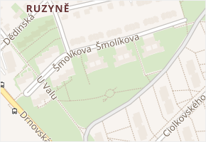 Šmolíkova v obci Praha - mapa ulice