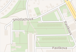 Smotlachova v obci Praha - mapa ulice