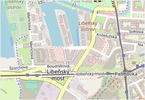 Smrčkova v obci Praha - mapa ulice
