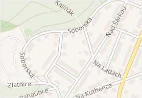 Soborská v obci Praha - mapa ulice