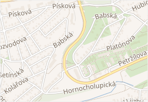Sokratova v obci Praha - mapa ulice