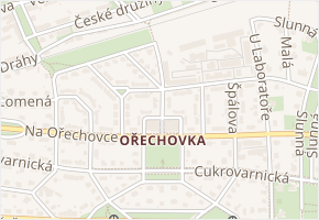 Spojená v obci Praha - mapa ulice