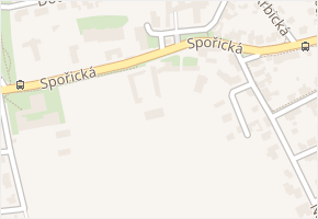 Spořická v obci Praha - mapa ulice