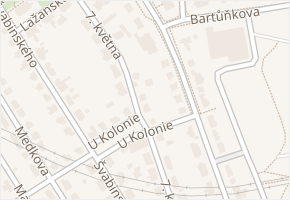 Starochodovská v obci Praha - mapa ulice