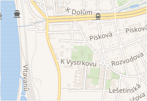 Staromodřanská v obci Praha - mapa ulice