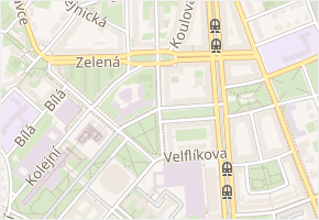 Stavitelská v obci Praha - mapa ulice
