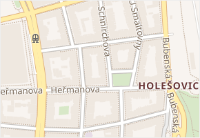 Šternberkova v obci Praha - mapa ulice