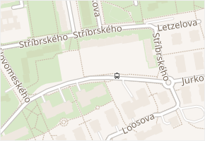 Stříbrského v obci Praha - mapa ulice