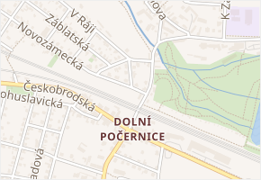 Studenecká v obci Praha - mapa ulice