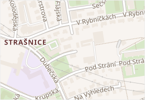 Stupická v obci Praha - mapa ulice
