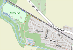 Tábornická v obci Praha - mapa ulice