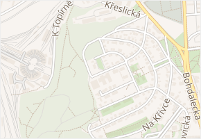 Tachlovická v obci Praha - mapa ulice