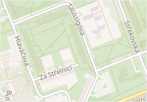 Taussigova v obci Praha - mapa ulice