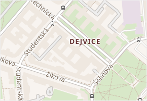 Technická v obci Praha - mapa ulice