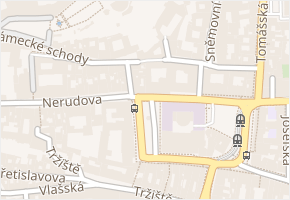 Thunovská v obci Praha - mapa ulice