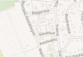 Tovarova v obci Praha - mapa ulice