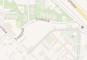 Trnková v obci Praha - mapa ulice