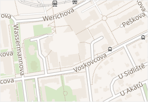 Trnkovo náměstí v obci Praha - mapa ulice