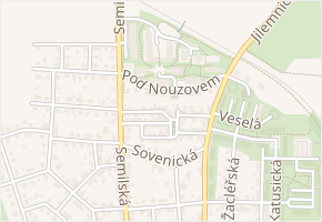 Troskovická v obci Praha - mapa ulice