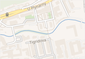 U Botiče v obci Praha - mapa ulice