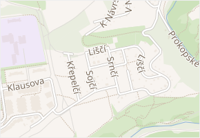 U dobráků v obci Praha - mapa ulice