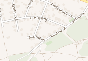 U hájovny v obci Praha - mapa ulice