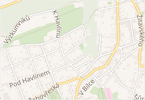 U Karlova stánku v obci Praha - mapa ulice