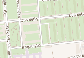 U kombinátu v obci Praha - mapa ulice