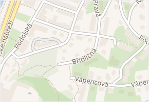 U Kublova v obci Praha - mapa ulice
