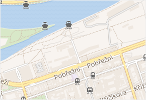 U Mlýnského kanálu v obci Praha - mapa ulice