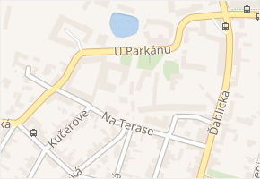 U Parkánu v obci Praha - mapa ulice