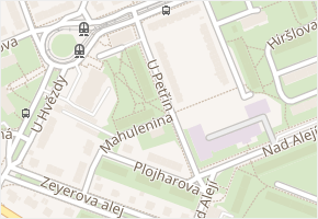 U Petřin v obci Praha - mapa ulice