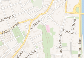 U prádelny v obci Praha - mapa ulice