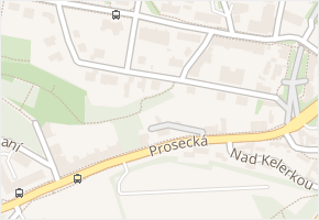 U prosecké školy v obci Praha - mapa ulice