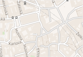 U radnice v obci Praha - mapa ulice