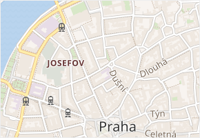 U Svatého ducha v obci Praha - mapa ulice