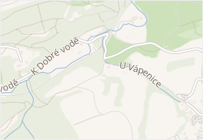U vápenice v obci Praha - mapa ulice