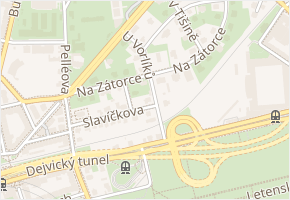 U Vorlíků v obci Praha - mapa ulice