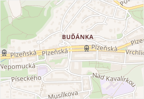 U Zámečnice v obci Praha - mapa ulice