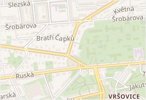 U zdravotního ústavu v obci Praha - mapa ulice