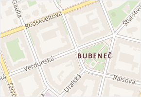 U zeměpisného ústavu v obci Praha - mapa ulice