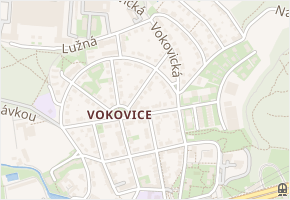 V kruhu v obci Praha - mapa ulice