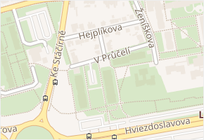 V Opatově v obci Praha - mapa ulice