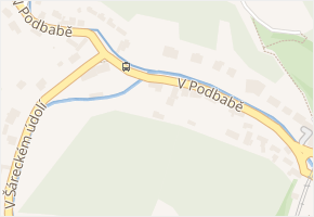 V Podbabě v obci Praha - mapa ulice