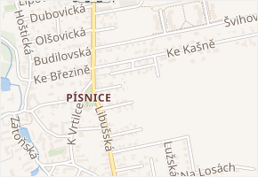 Vacovská v obci Praha - mapa ulice