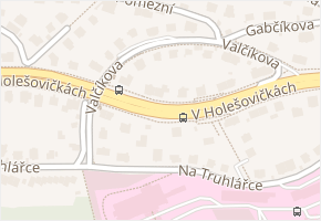 Valčíkova v obci Praha - mapa ulice