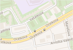 Vašátkova v obci Praha - mapa ulice