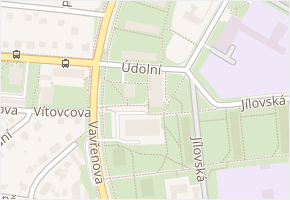 Vavřenova v obci Praha - mapa ulice
